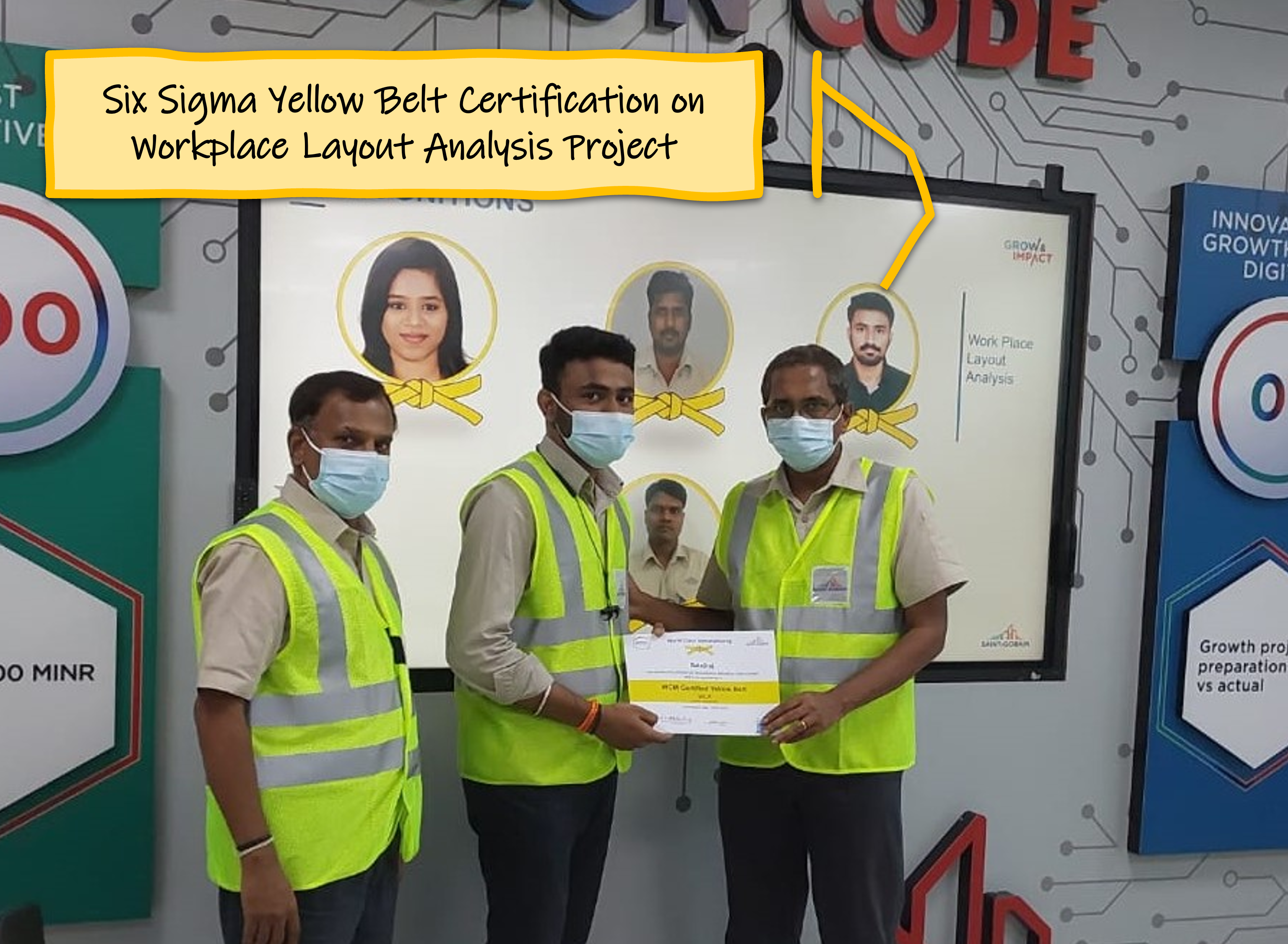 Yellow Belt Certificate
