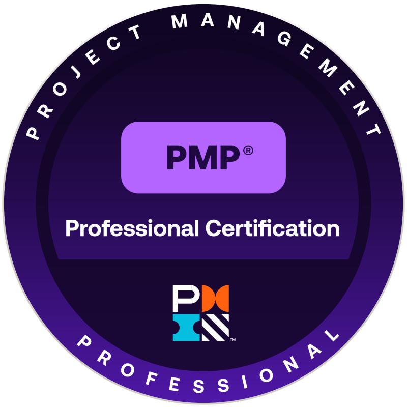 PMP certification badge